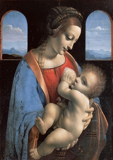 Image 3LV4980 Leonardo da Vinci Madonna and Child (Madonna Litta)