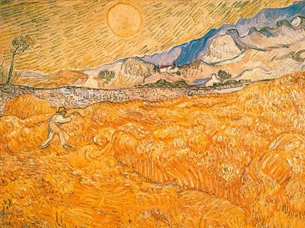 3VG055-The-Harvester-PEINTRE-PAYSAGE-Vincent-van-Gogh