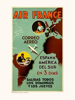 Image A298 Musée Air France Air France / Espana America en 3 dias A298