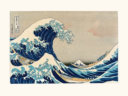 Image Katsushika Hokusai La grande vague de Kanagawa SE_HokusaiLaGrandeVaguedeKanagawa