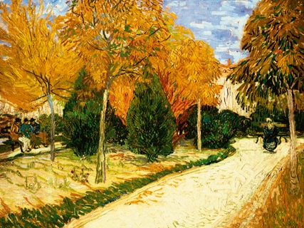 Image ig4172 Le jardin public ART CLASSIQUE   Vincent van Gogh