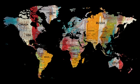 Image ig9515 Irena Orlov Worldmap in colors II