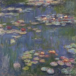 Image 1CM1511 Water Lilies  PEINTRE PAYSAGE Claude Monet