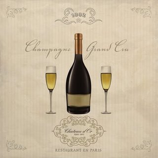Image 1SF1386 Champagne Grand Cru VINTAGE DECORATIF Sandro Ferrari