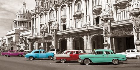 Image 2AP3298 Vintage American cars in Havana Cuba  URBAIN AUTOMOBILE Anonymous 