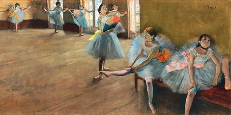 Image 2ED570 The Dance Class (detail) ART MODERNE FIGURATIF Edgar Degas