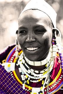 Tableau-deco-plexiglass Massai-Women-Colors-4mm