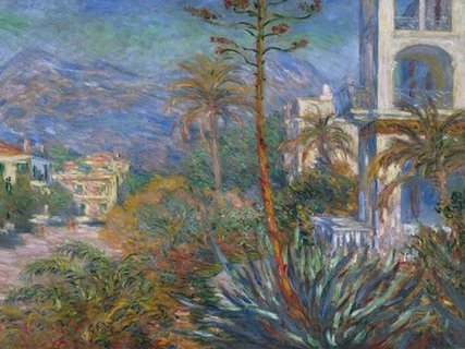 3CM1421-The-Villas-at-Bordighera-PEINTRE-PAYSAGE-Claude-Monet