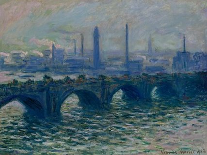 3CM1428-Waterloo-Bridge-London-PEINTRE-PAYSAGE-Claude-Monet