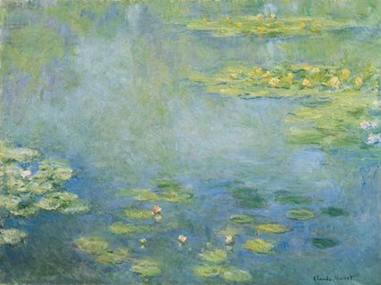 Image 3CM1509 Waterlilies PEINTRE PAYSAGE Claude Monet