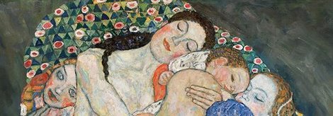 Image 4GK123 Death and Life (detail) PEINTRE FIGURATIF Gustav Klimt