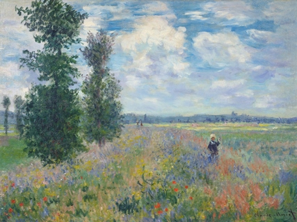 Image ig6937 Les Coquelicots (dintorni di Argenteuil) ART CLASSIQUE   Claude Monet