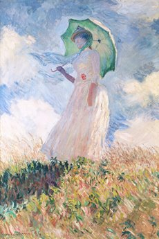 Image ig8967 Femme à l ombrelle ART CLASSIQUE   Claude Monet