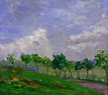 Image ig9234 Landschaft bei Kandern 1907 August Macke ART CLASSIQUE 