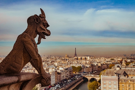 Image ig9240 Vue sur Paris depuis Notre Dame Arnaud Bertrande PAYSAGE URBAIN